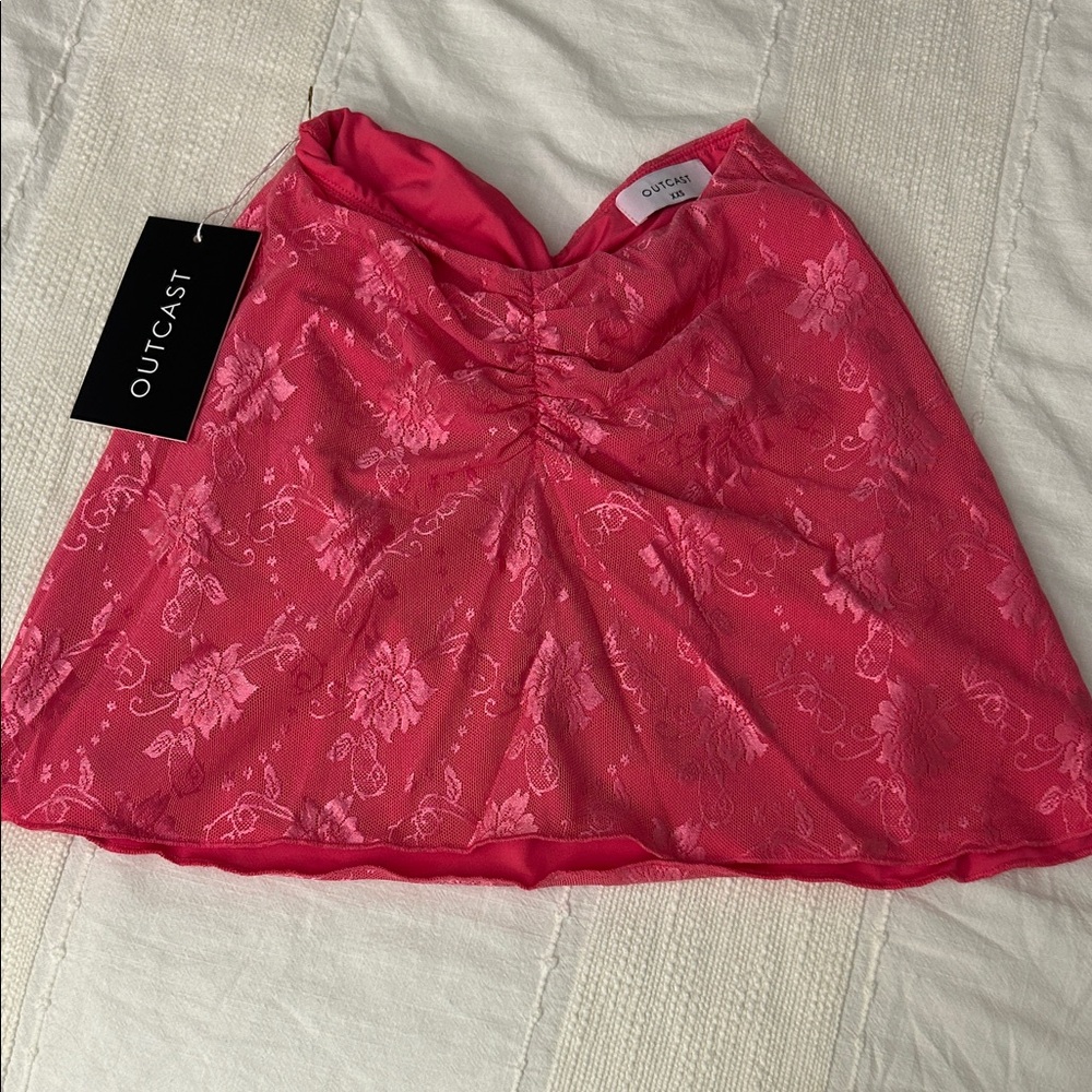 Pink Mini Skirt